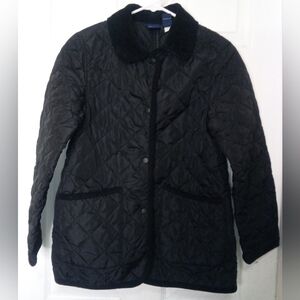 GAP Black Quilted Puffer Jacket